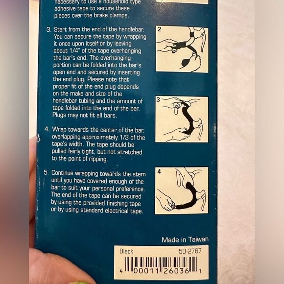 Forte Handlebar Tape Carbon Look Bicycle Bike - Picture 8 of 9